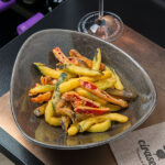 Battered and fried vegetables